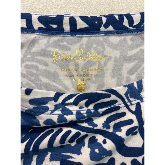 Lilly Pulitzer Sophie Dress Indigo Home Slice UPF 50 XS - Picture 5 of 6